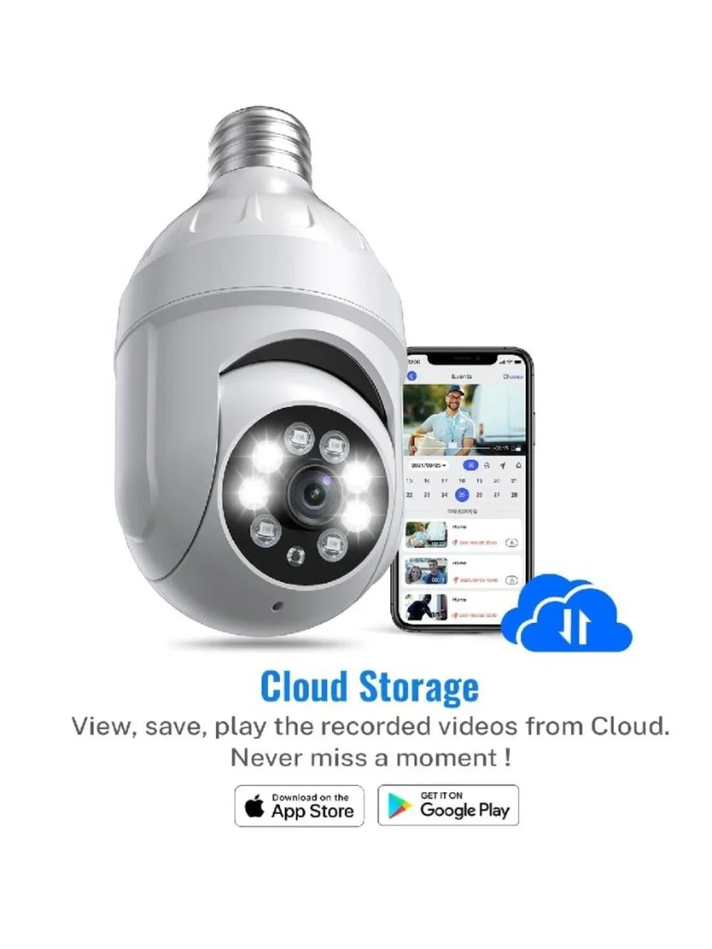 Light Bulb Security Camera
